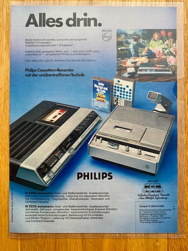 Philips cassetten recorder - philips,