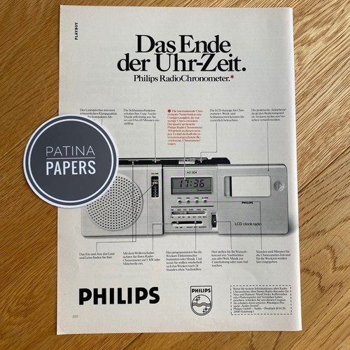 1979 philips radio - philips, chronometer
