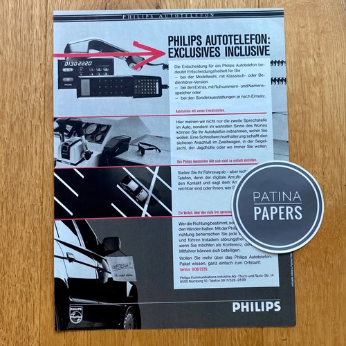 1987 philips autotelefon - 1987,