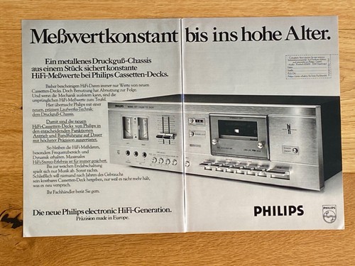Philips hifi cassetten deck - cassetten,