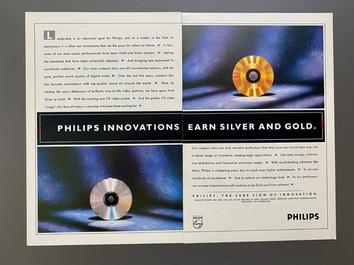 Philips compact disc - disc, cd