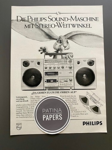 1981 philips stereo radio - 1981,