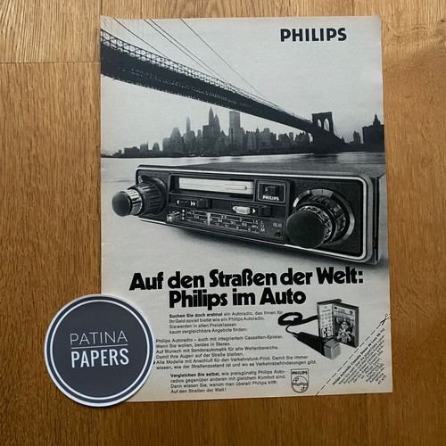 1975 philips autoradio - philips,
