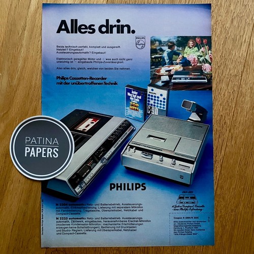 1973 philips cassetten - philips,
