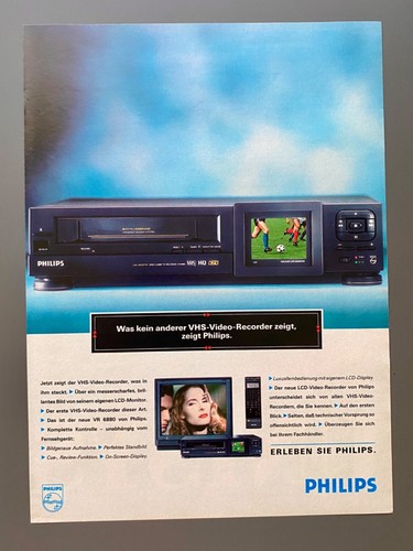 Philips vhs video recorder 80s - philips,