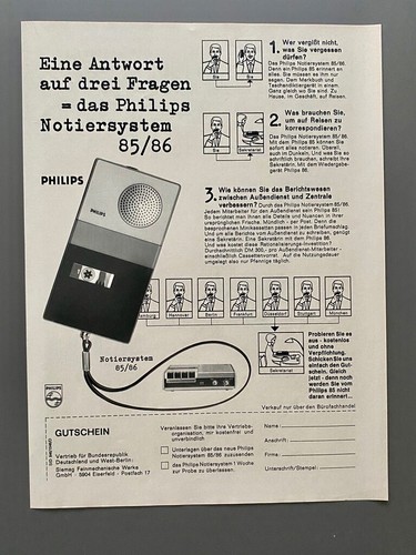 Philips notiersystem 86 - notiersystem,