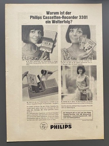 Philips cassetten recorder - cassetten,